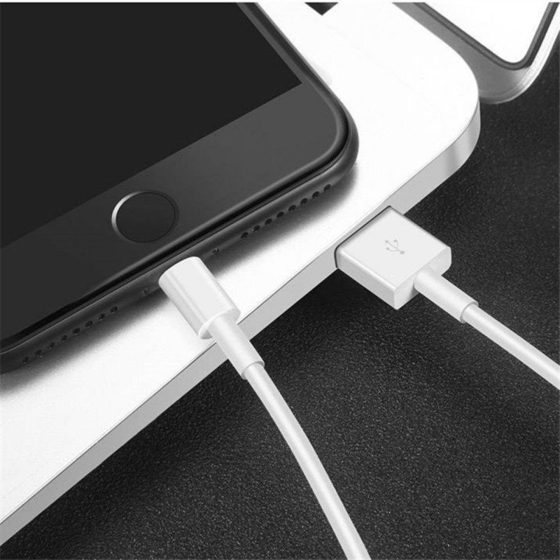 Cabo Carregamento Dados USB Iphone Turbo 1M No Atacado