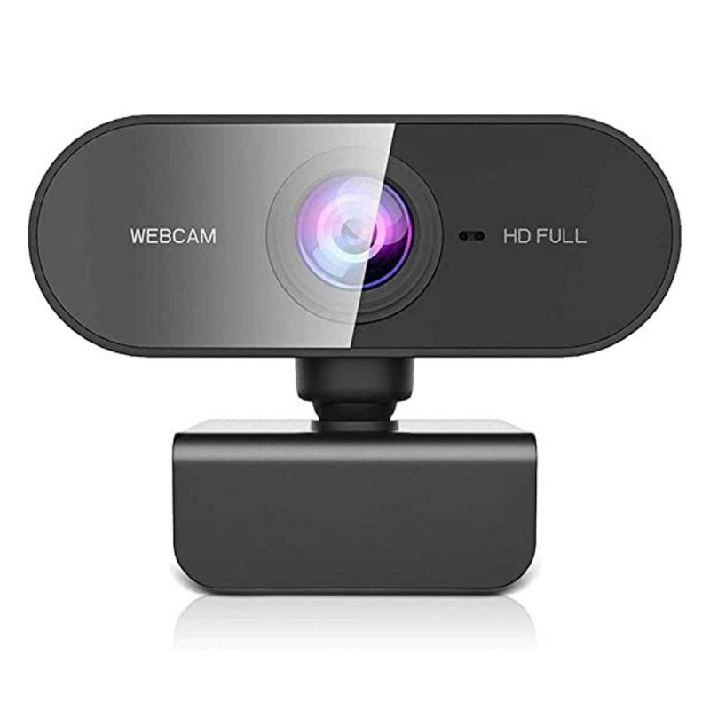 Mini Câmera Webcam Full Hd 1080p Visão 360º Usb Dinâmica