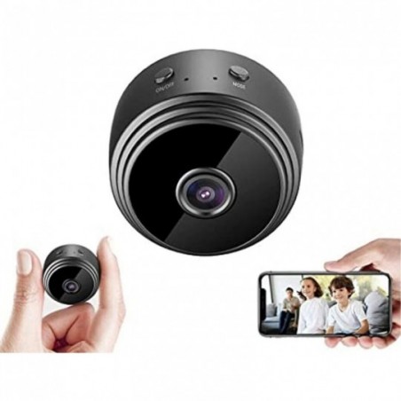 Mini Câmera A9 HD Com Visão Noturna Wifi Sem Fio Vigilância