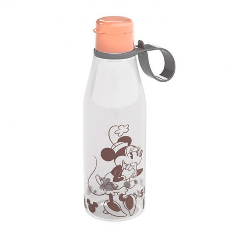 Garrafa Squezee Tampa Flip Top 530 Ml Minnie - Plasútil