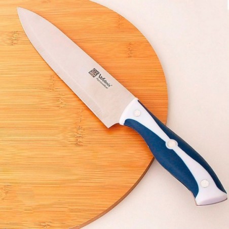Faca Cozinha 8" Expert Aço Inox Cabo Anatômico Wellmix