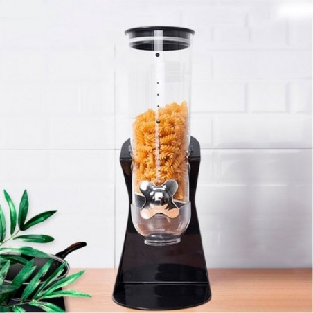Porta Cereal Temperos Com Dispenser Em Acrílico 1500ml + Xícara
