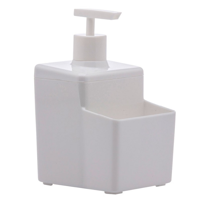 Porta Detergente Esponja De Pia Em Acrílico 570ml