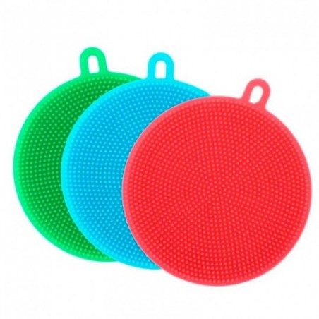 Esponja Silicone Lavar Louça Antibacteriana Bucha Cozinha
