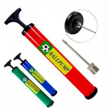 Bomba De Ar Manual Para Bola 28cm com Bico Prático - Feira Da Madrugada SP