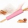Rolo Para Massa De Silicone Cabo Em Madeira 42Cm