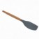 Espátula Pão Duro De Silicone Utensílio Cozinha Cabo Madeira