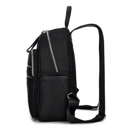 Bolsa Mochila Feminina Fashion De Nylon Lisa Média