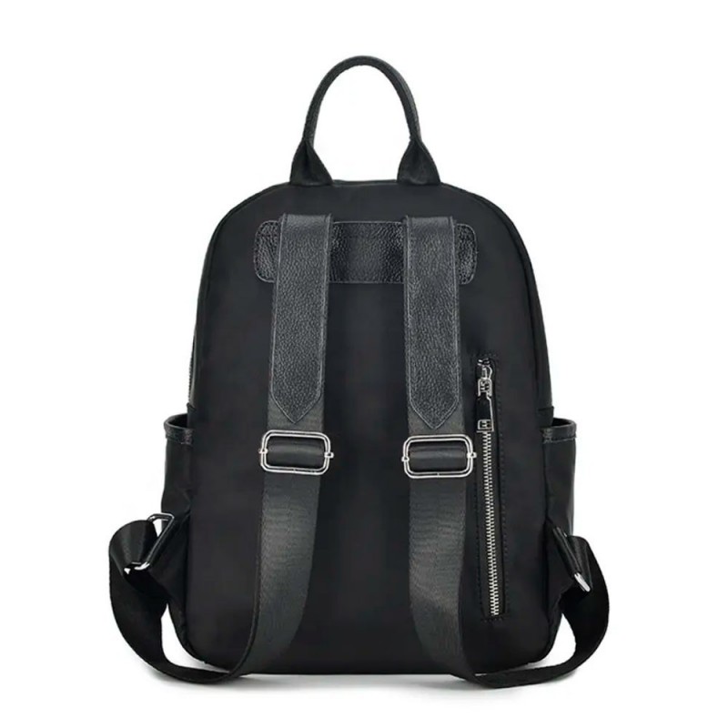 Bolsa Mochila Feminina Fashion De Nylon Lisa Média