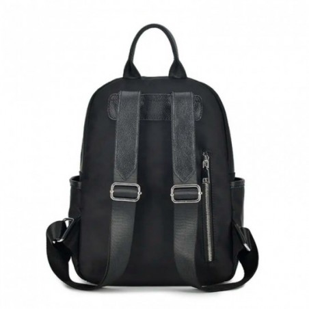 Bolsa Mochila Feminina Fashion De Nylon Lisa Média