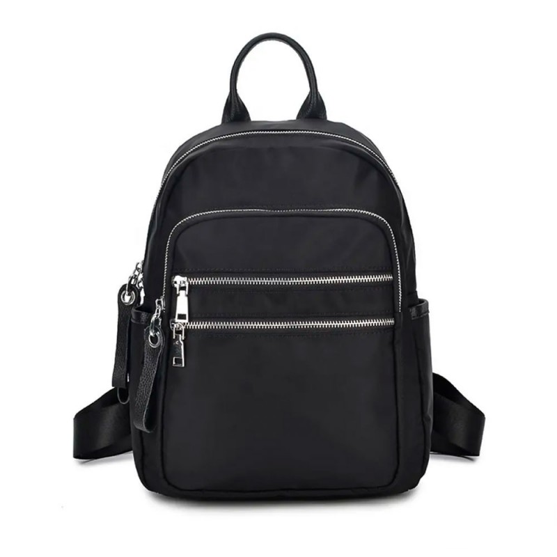 Bolsa Mochila Feminina Fashion De Nylon Lisa Média