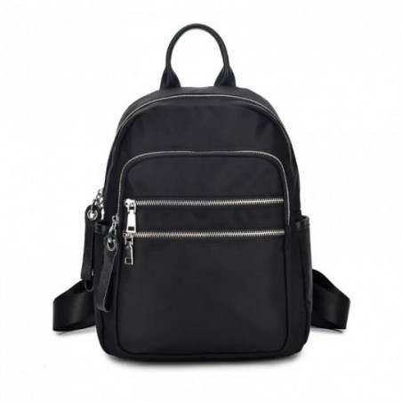 Bolsa Mochila Feminina Fashion De Nylon Lisa Média