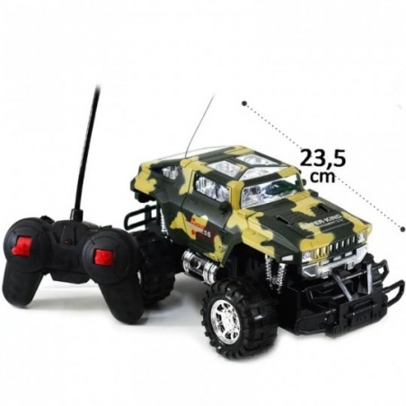 Carrinho De Controle Remoto Jeep Design Off Road Militar