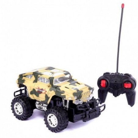 Carrinho De Controle Remoto Jeep Design Off Road Militar
