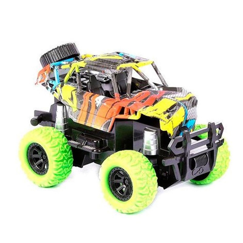 Carrinho de Controle Remoto Rogr Grawler Pneus Emborrachado