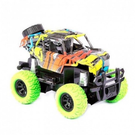 Carrinho de Controle Remoto Rogr Grawler Pneus Emborrachado