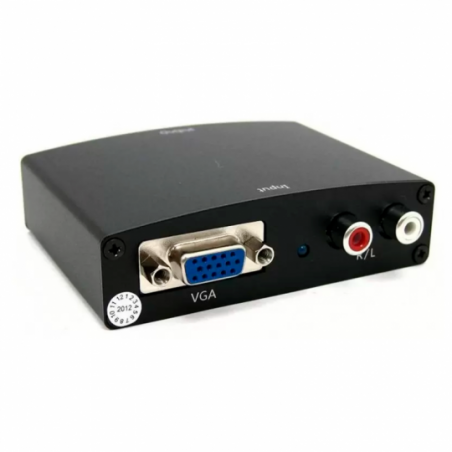 Conversor Adaptador Vga P/ Hdmi C/ Áudio Rl