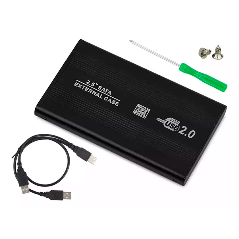 Case Para Hd Externo 2.5 Sata Notebook Usb 2.0 Atacado
