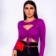 Cropped Blusa Com Amarração Decote Aberto Feminino