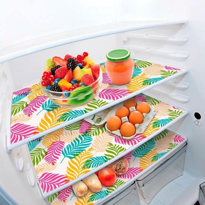 Kit 3 Toalhas De Geladeira Estampada 36 cm x 53 cm - Feira da Madrugada Sp