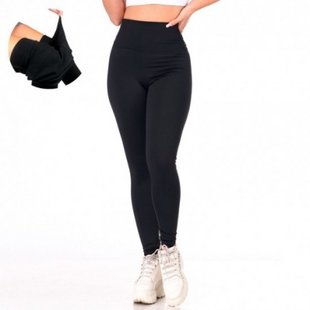 Calça Legging Flanelada Feminina Térmica Fitness