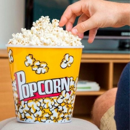 Pote Balde De Pipoca Popcorn Plástico 1 Litro