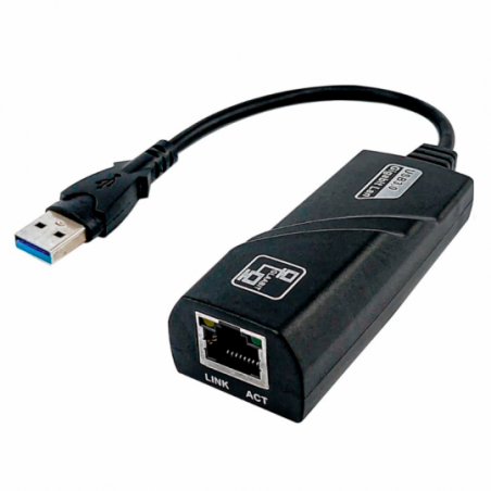 Adaptador Rede Usb 3.0 Gigabit Rj45 Ethernet 10/100/1000