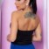 Cropped Corset Feminina Com Bojo Cirrê Em V