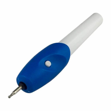 Caneta De Gravação Elétrica Jóias Madeira Metal Vidro+Pilha