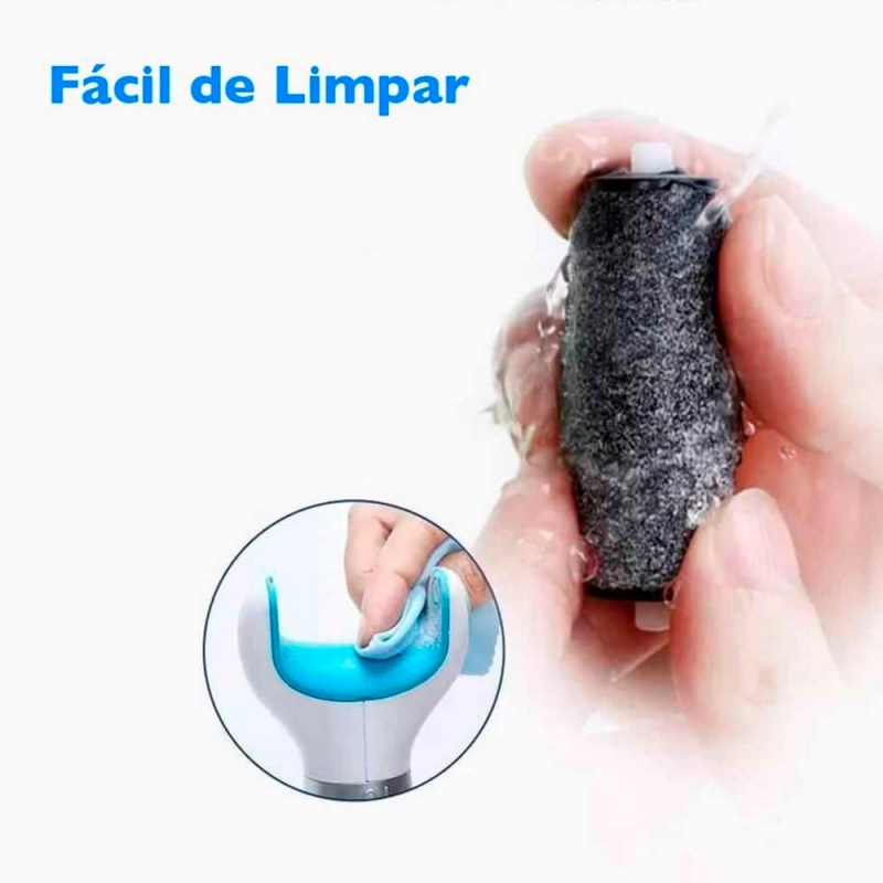 Lixa Esfoliadora Elétrica Para Pés Regulável Portátil