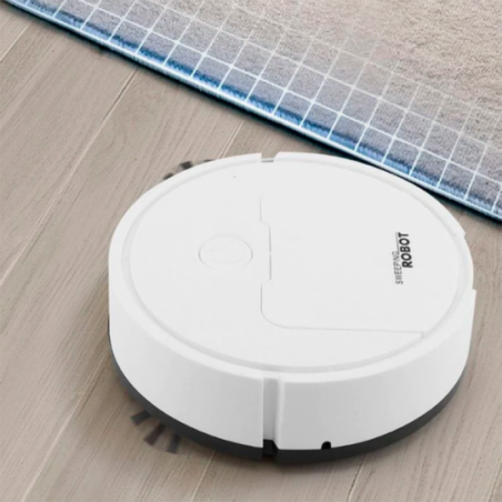 Robô Aspirador De Pó Automático 3 Em 1 Inteligente Sem Fio