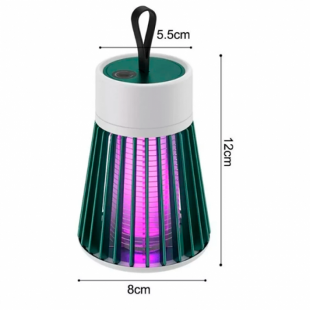 Lâmpada Abajur Mata Mosquito Anti Inseto Usb