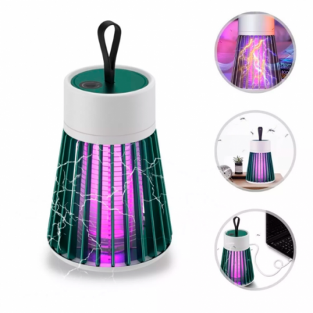 Lâmpada Abajur Mata Mosquito Anti Inseto Usb