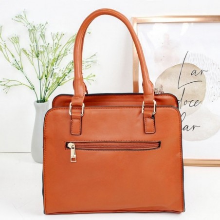Bolsa Feminina Média Estruturada Social Com Alça De Ombro