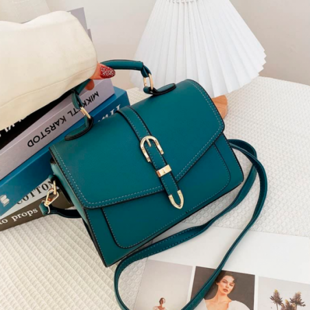 Bolsa Feminina De Mensageiro Quadrada Ombro Simples