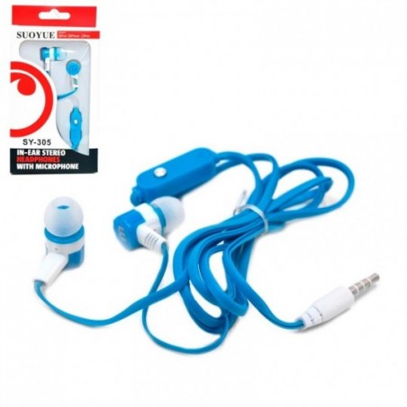 Fone De Ouvido Com Microfone Colorido 1,2 m