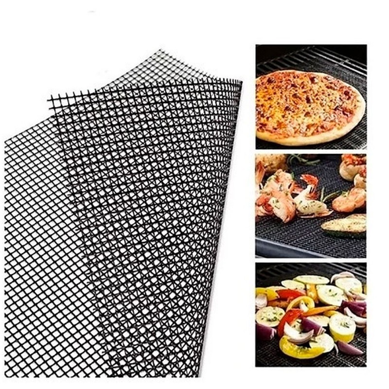 Forro Esteira Para Air Fryer Quadrado Fibra de Vidro 21,5 Cm Tapete