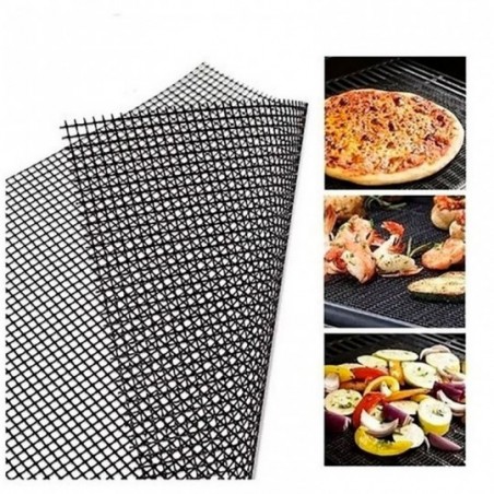 Forro Esteira Para Air Fryer Quadrado Fibra de Vidro 21,5 Cm Tapete