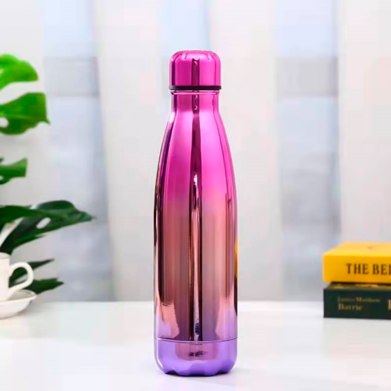 Garrafa Isotérmica Sweel Style Holográfica Colorida 500ml