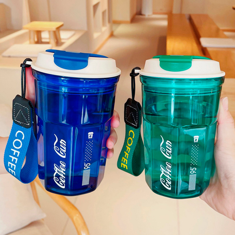 Garrafa Copo Térmico Acrílico/Plástico 390ml Coffee Cup