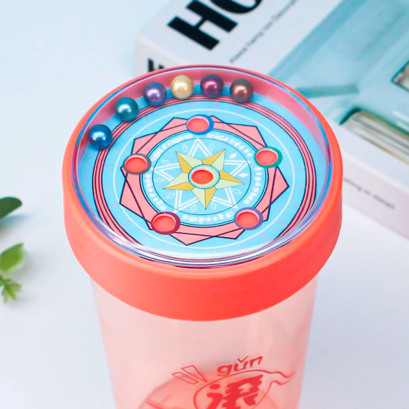 Copo Acrílico Divertido Infantil Bola Decorada 350ml