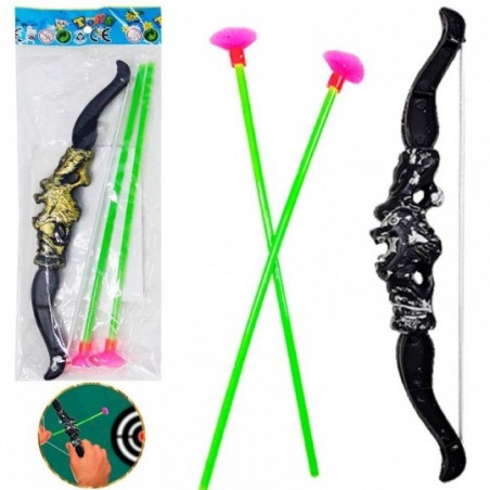Arco E Flecha Com 2 Ventosas 3 Peças Brinquedo Infantil