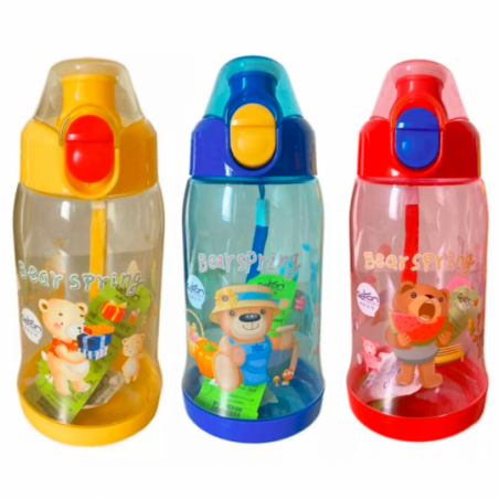 Copo Infantil Garrafa De Água Criança Portátil Escolar