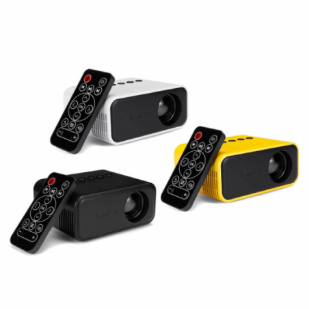 Mini Projetor Portátil Com Tela Led YT500 Cinema Filmes