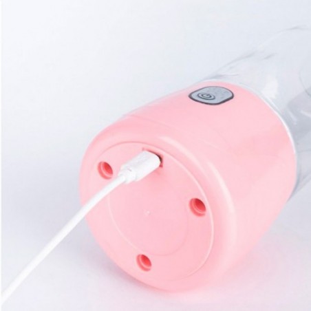 Mini Copo Liquidificador Portátil Recarregável 300 Ml Colors