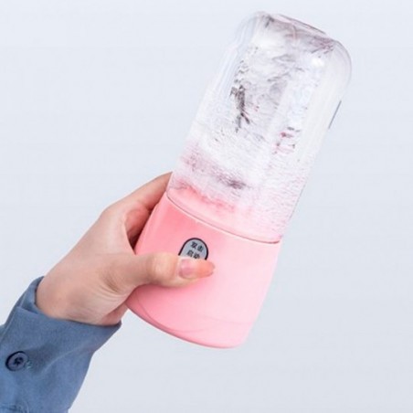 Mini Copo Liquidificador Portátil Recarregável 300 Ml Colors