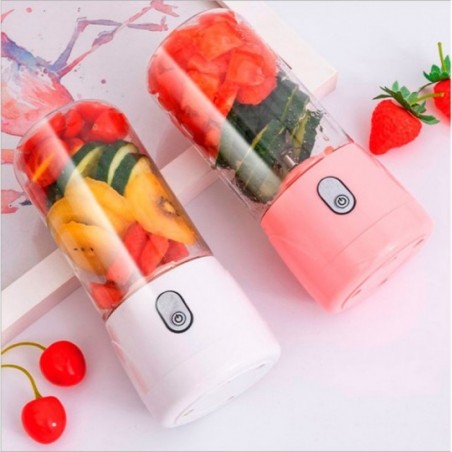 Mini Copo Liquidificador Portátil Recarregável 300 Ml Colors