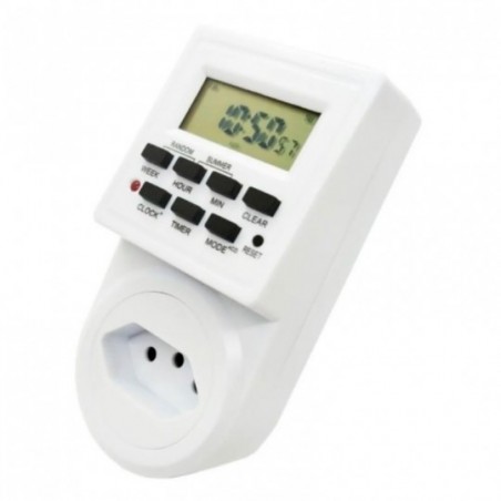 Tomada Timer Temporizador 20 Eventos Digital Tensão Bivolt