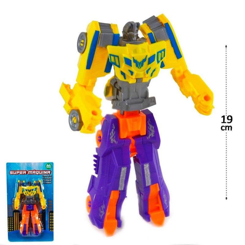 Carro Robo Super Máquina De Plástico Infantil Brinquedo Atacado