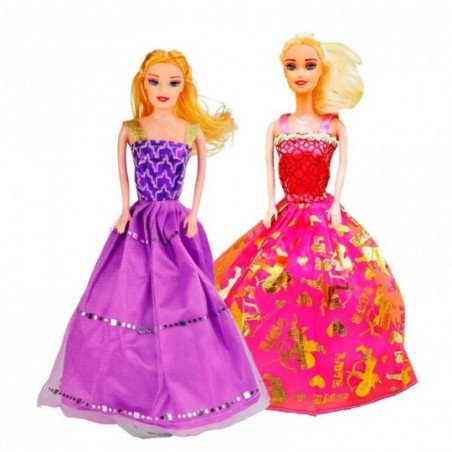 Boneca Princesa Isabel Com Vestido Coloridos Infantil Brinquedo
